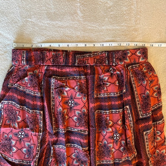 Frenchi Floral Multicolor Short Skirt - Size L - Picture 8 of 12